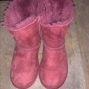 Pink ugg boots